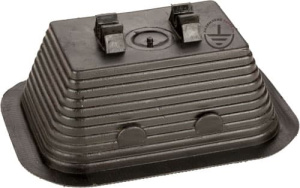 GALMAR Держатель на плоскую крышу для токоотвода (D8 мм; пластик)