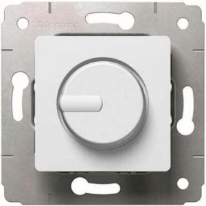 773617 Светорегулятор поворотный Legrand Cariva 300W Белый