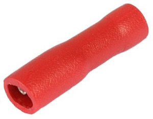 Разъемы плоские полностью изолированные «мама» в ПВХ корпусе РППИ-М 1.5-(6.3) (кр) (100 шт) КВТ