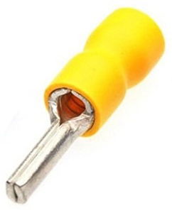 Наконечник штыревой НШКИ 6.0–13 (жел) (100 шт) КВТ