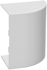 Заглушка КМЗ 40х25 ИЭК серии Элекор цвет Белый (уп. 4 шт)