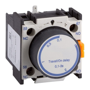 Блок дополнительных контактов с выдержкой времени LA2-DT2 (БК2- В2 ) 0,1-30 секунд