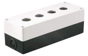 Корпус КП104 для кнопок 4места белый IEK