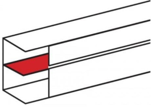 10473 Legrand DLP Несущая перегородка высота 65мм (Цена за 1 метр)