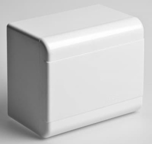 68026Б Тусо Щит распределительный навесной ЩРн-П-6 Белый с непрозрачной дверью