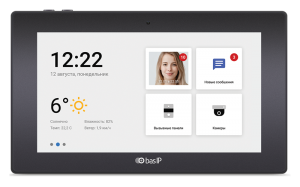 AK-10L BLACK Монитор IP-домофона BAS-IP