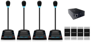 SX-510/4 Устройство переговорное клиент-кассир, дуплексное, с записью переговоров STELBERRY