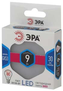 Лампа светодиодная LED Таблетка GX-9W-840-GX53 ЭРА