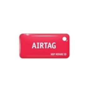 Брелок Mifare ID Standard (красный). ISBC 