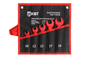 Набор однорожковых диэлектрических ключей серия «ЭКСПЕРТ» НИИ-20, 5 штук КВТ