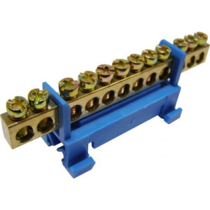 Шина N ноль на DIN-изол тип Стойка ШНИ-6х9-10-С-С IEK