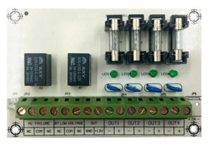 ST-PS104FBR Модуль на 4 выходных канала с диагностическими выходами Smartec