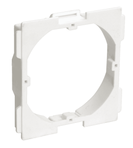 Суппорт для электроустановочных изделий для кабель-каналов 100х40 100х60 ИЭК серии Праймер цвет Белый