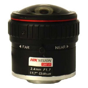 HF3417D-12MPIR Объектив мегапиксельный с автоматической диафрагмой (АРД) Hikvision