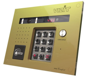БВД-432FCBE Блок вызова видеодомофона VIZIT