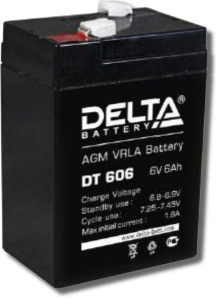 DT 606 Аккумулятор герметичный свинцово-кислотный Delta