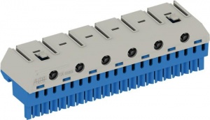 Клеммник самозажимной ABB N20x4+6x25мм ZK206B