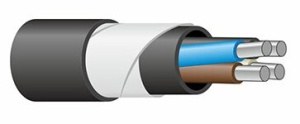 Кабель силовой бронированный АВБШв 4х10 ок-0,66