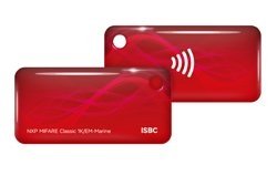 RFID-Брелок ISBC Em-marine + Mifare Classic 1K (Красный) Комбинированный брелок RFID-Брелок ISBC Em-marine + Mifare Classic 1K (Красный) ISBC