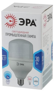 Лампа светодиодная LED POWER колокол T100-30W-4000-E27 ЭРА