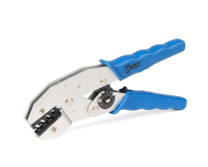 Кримпер CTA-04 для обжима неизолированных автоклемм под двойной обжим сечением 0.25-2.5 мм? КВТ