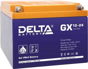 GX 12-24 Аккумулятор герметичный свинцово-кислотный Delta