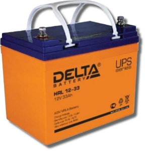 HRL 12-33 X Аккумулятор герметичный свинцово-кислотный Delta